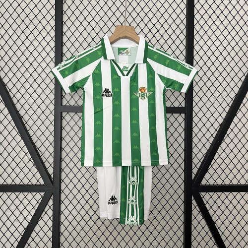 Retro 1995/96 Real Betis Home Kids kit