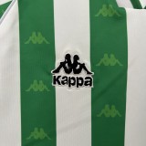 Retro 1995/96 Real Betis Home Kids kit