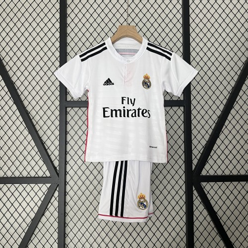 Retro 2014/15 Real Madrid   Home Kids Kit