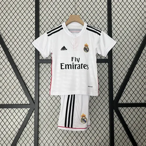 Retro 2014/15 Real Madrid   Home Kids Kit