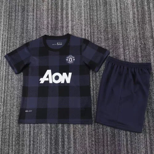 Retro 2013/14 Manchester United  Away Kids Kit