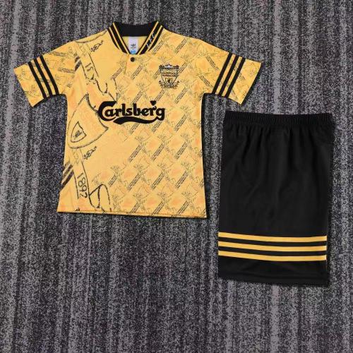 Retro 1994/95 Liverpool Third Away Kids Kit