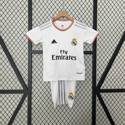 Retro 2013/14 Real Madrid  Home Kids Kit