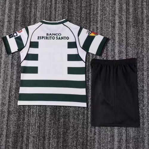 Retro 2001-03 Sporting Lisbon  Away kids kit