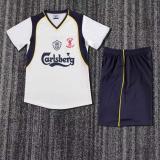 Retro 2001/02 Liverpool Kids Kit
