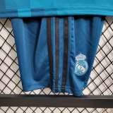 Retro 2017/18 Real Madrid   Away Kids Kit