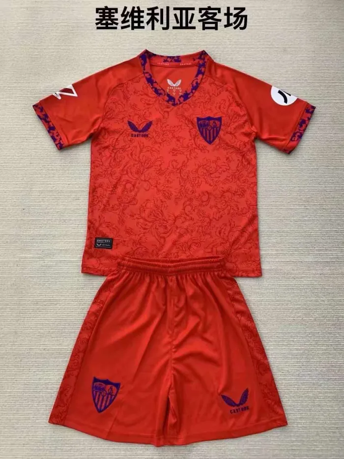 24/25 Seville Away Kids Kit