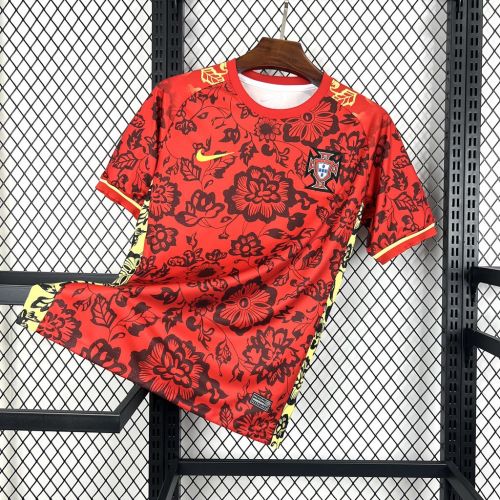 2025 Portugal Special Edition Red Jersey | Fan Version