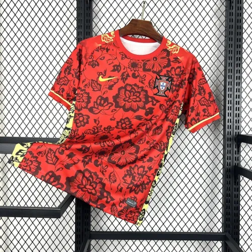 2025 Portugal Special Edition Red Jersey | Fan Version