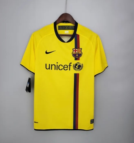 08/09 Retro Barcelona Away jersey