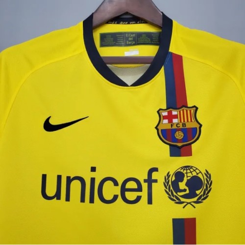 08/09 Retro Barcelona Away jersey