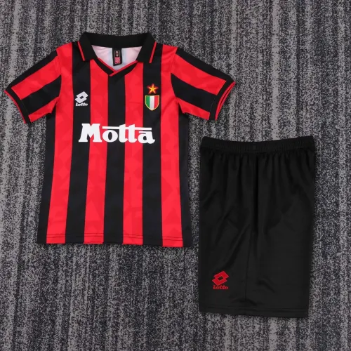Retro 1993/94  AC Milan Home Kids Kit