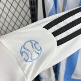 Retro Argentina 2006/07 World Cup Home Long Sleeves Jersey