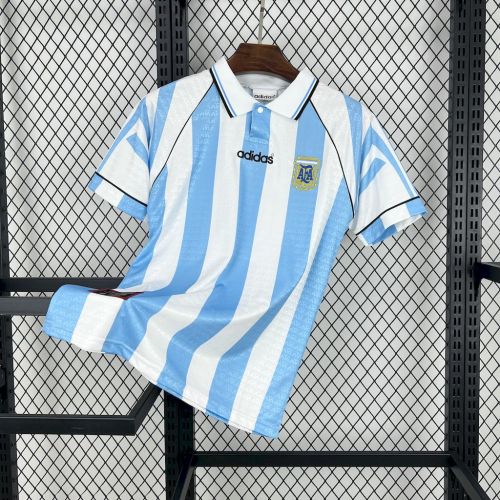 Retro Argentina 1996 Home Man Jersey