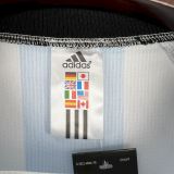 Retro Argentina 1998 Home Long Sleeves Jersey