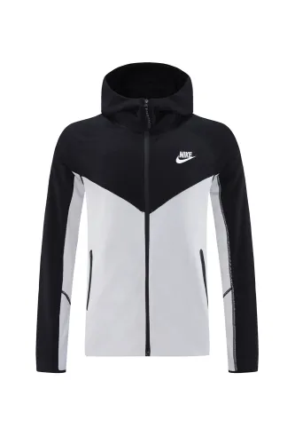 24/25  N.ike Hoodie Training Set BLACK/GRAY