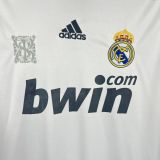 Retro 2009/10 Real Madrid Home Jersey