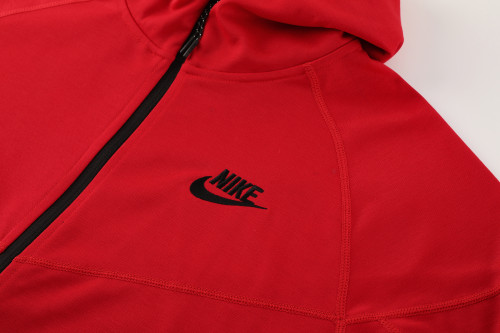 24/25  N.ike Hoodie Training Set Red