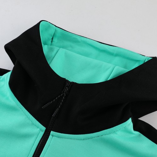 24/25  N.ike Hoodie Training Set Green