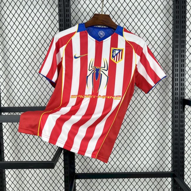 Retro Atletico Madrid 2004/05 Home Jersey