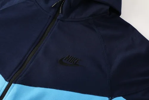 24/25  N.ike Hoodie Training Set Light Blue