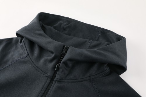 24/25  N.ike Hoodie Training Set Dark Gray