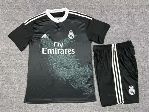 Retro 2014/15 Real Madrid  Third  Away Kids Kit