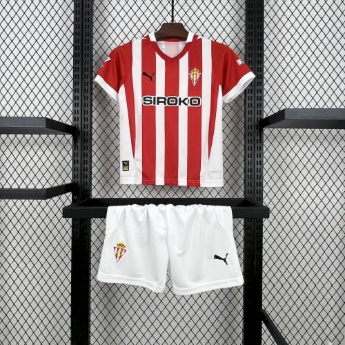 24/25 Sporting de Gijon Home Kids Kit