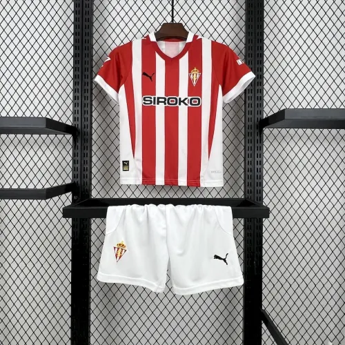 24/25 Sporting de Gijon Home Kids Kit