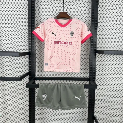 24/25 Sporting de Gijon Third Away Kids Kit