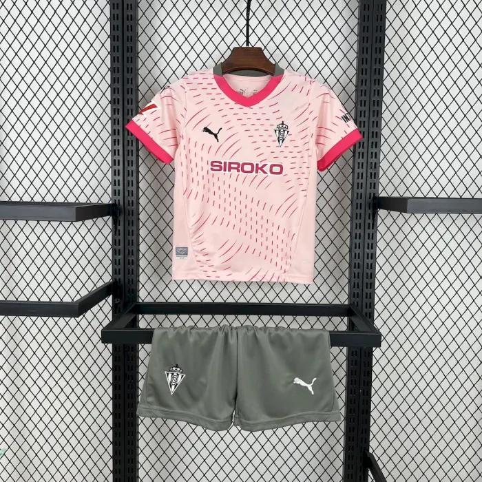 24/25 Sporting de Gijon Third Away Kids Kit