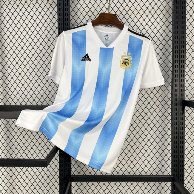Retro Argentina 2018 Home Man Jersey