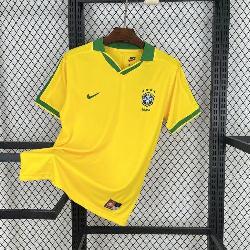 Retro 1997 Brazil Home Jersey