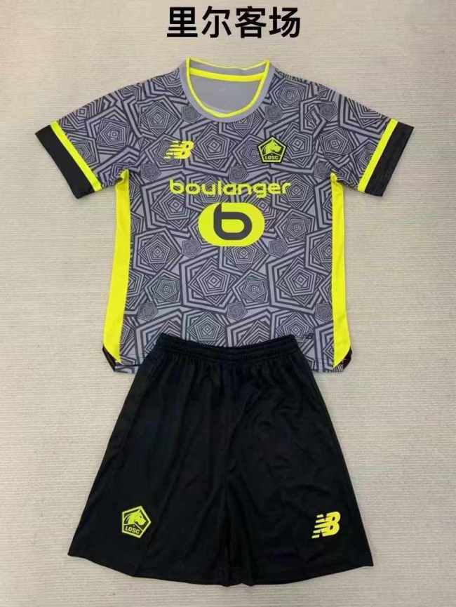 24/25 Lille Third Away Kids Kit
