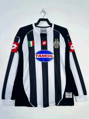 02/03 Retro Juventus Home long sleeve