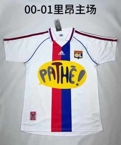 Retro 00/01 Lyon Home Jersey