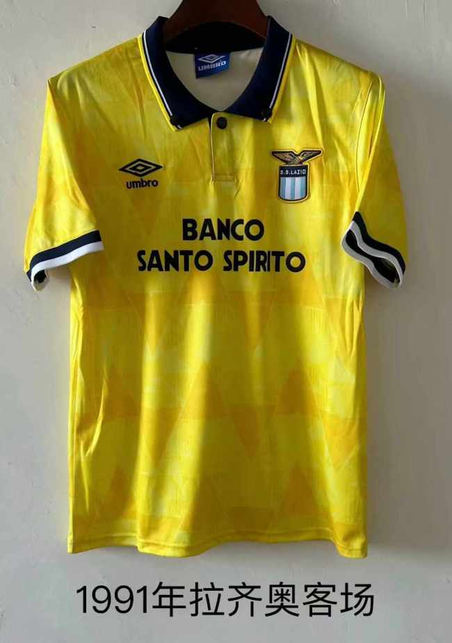 Retro 1991 Lazio Away Jersey