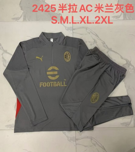 24/25 AC Milan Adult Tracksuits (player version)