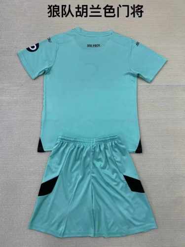 24/25 Wolves Goalkeeper  Kids Kit