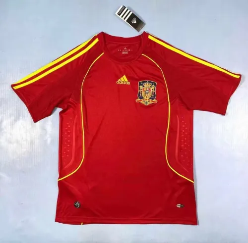 Retro 2008 Spain Home Jersey