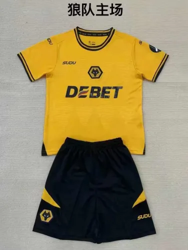 24/25 Wolves Home Kids Kit