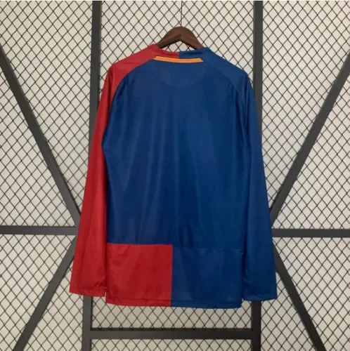 Retro 08/09 Barcelona Home Long jersey