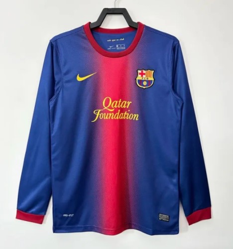 Retro 2012/13 Barcelona Home Long Sleeve