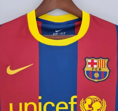 Retro 10/11 Barcelona Home Long Sleeve