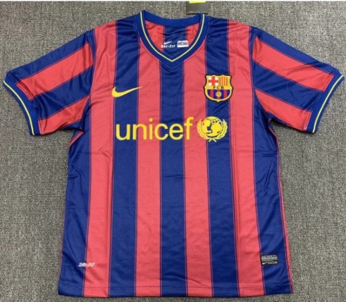 Retro 2009/10 Barcelona Home jersey