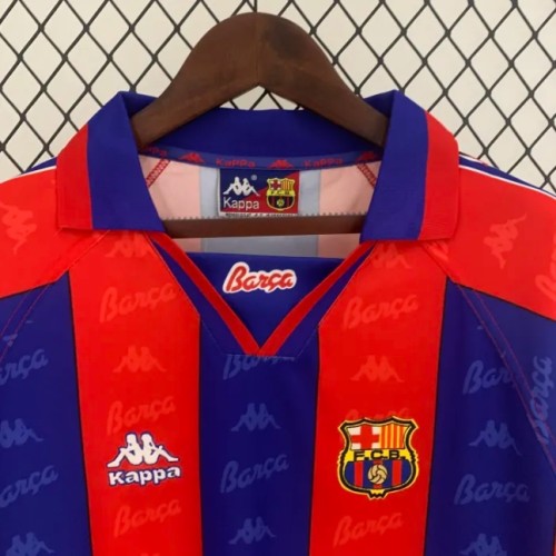 Retro 1996/97 Barcelona Home Long Sleeve