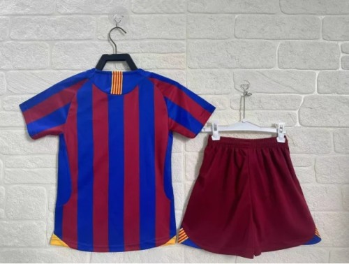 Retro 2005/06 Barcelona Home Kids Kit