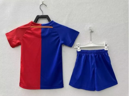 Retro 2008/09 Barcelona Home Kids Kit