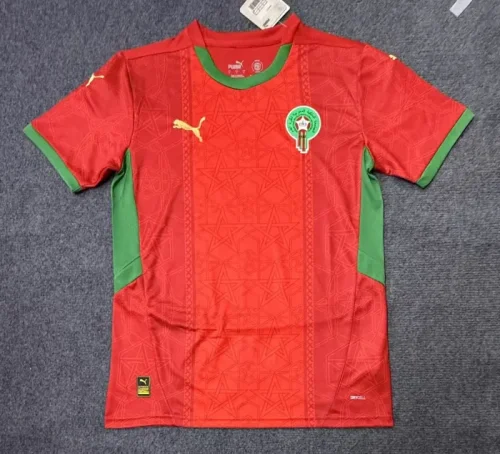 2025 Morocco Home Jersey | Fan Version