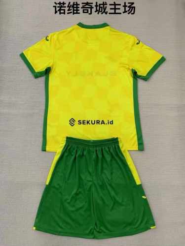 24/25 Norwich City Home Kid Kit